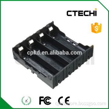 18650 li-ion battery holder storage case/plastic black case